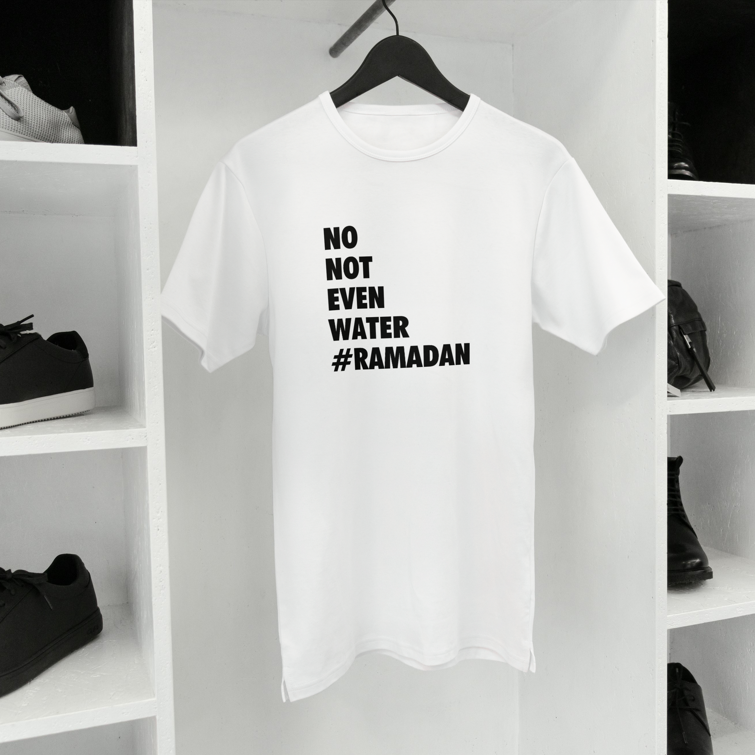 No Not Even Water Shirt, Ramadan Fasting Gifts, Ramadan Shirt For Muslims, Islamic Mom Shirt, Gift For Muslim Friend, Ramadan Mubarak Shirt