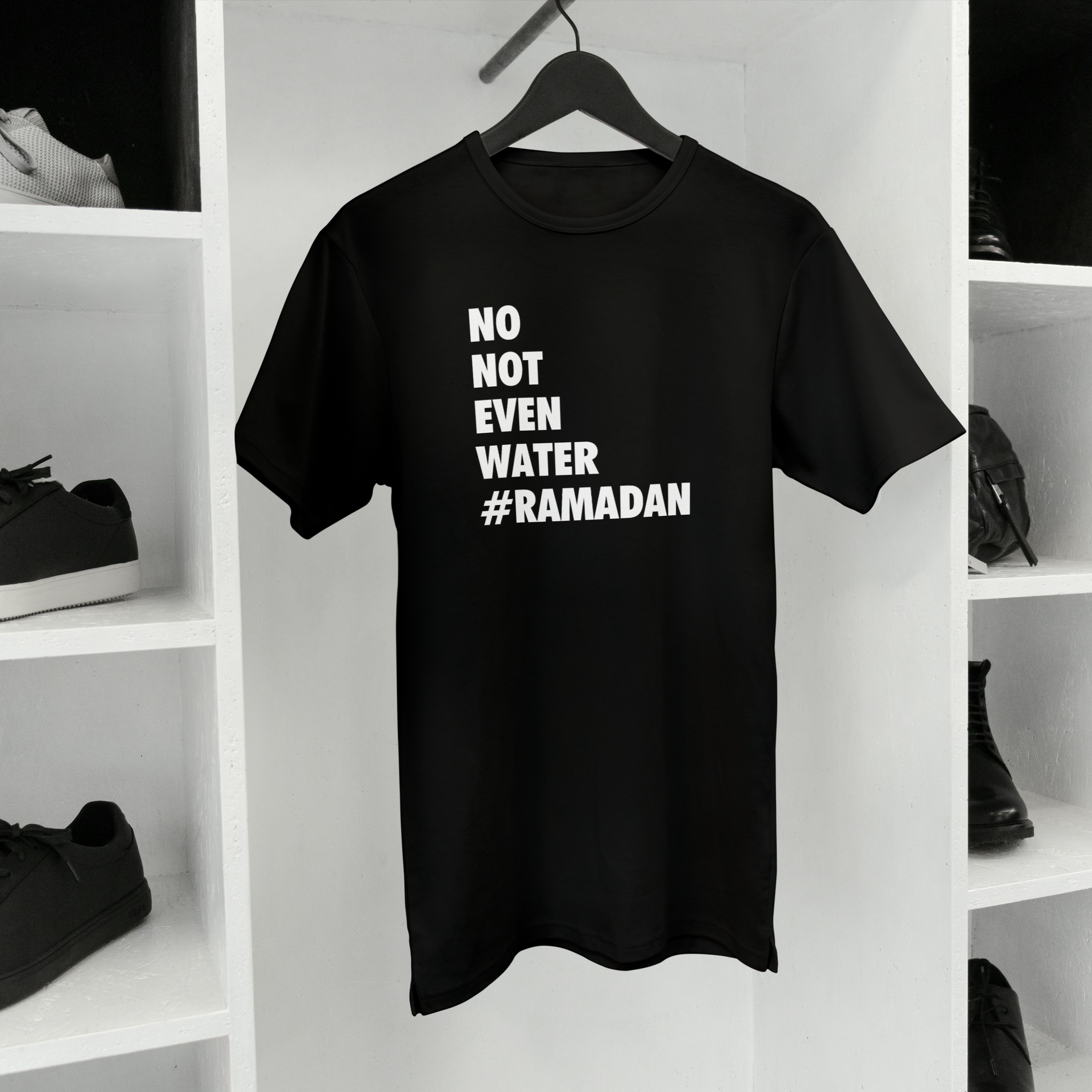 No Not Even Water Shirt, Ramadan Fasting Gifts, Ramadan Shirt For Muslims, Islamic Mom Shirt, Gift For Muslim Friend, Ramadan Mubarak Shirt