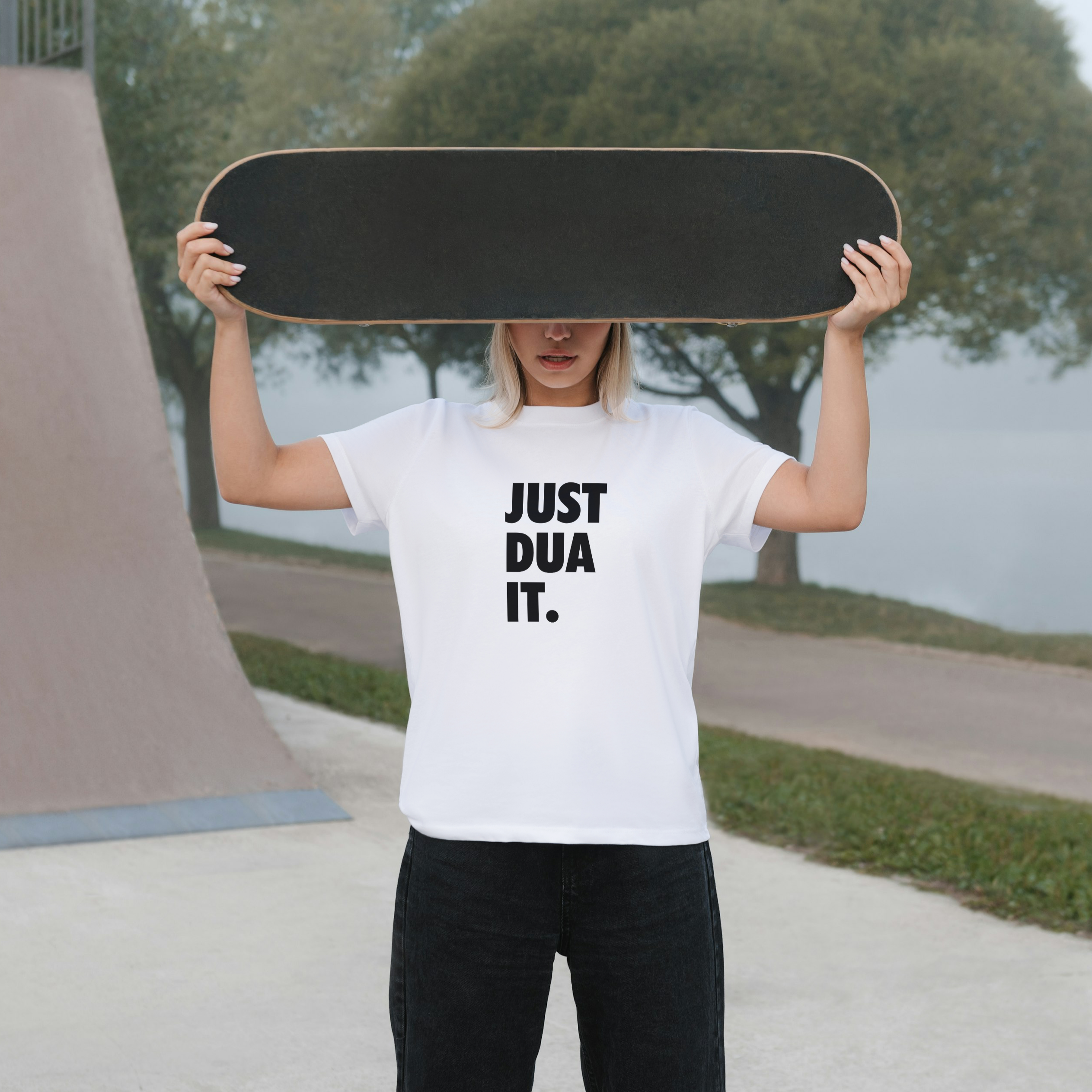 Just Dua It T-shirt, Ramadan Eid Islamic Muslims Gifts Fasting Prayer Arabic Desi Pakistani Indian