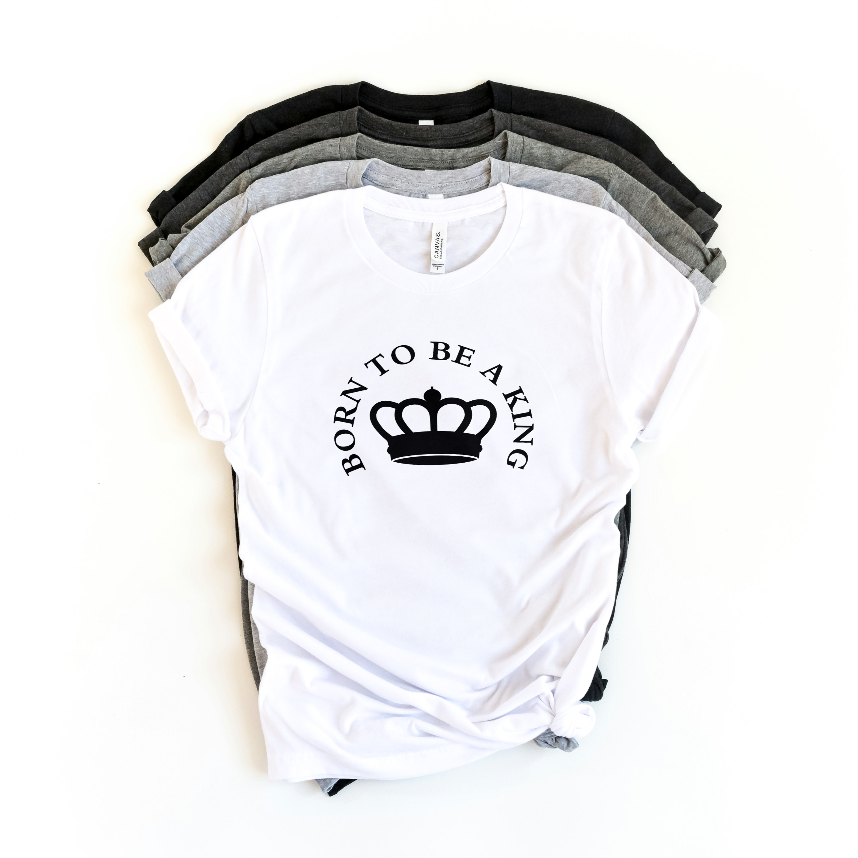 Born to be a King Shirt, King T-shirt, King Top, Unisex shirts, Christmas Gift, Birthday Gift, Chess Gift, Great at Chess, Think Shirt, Strategic