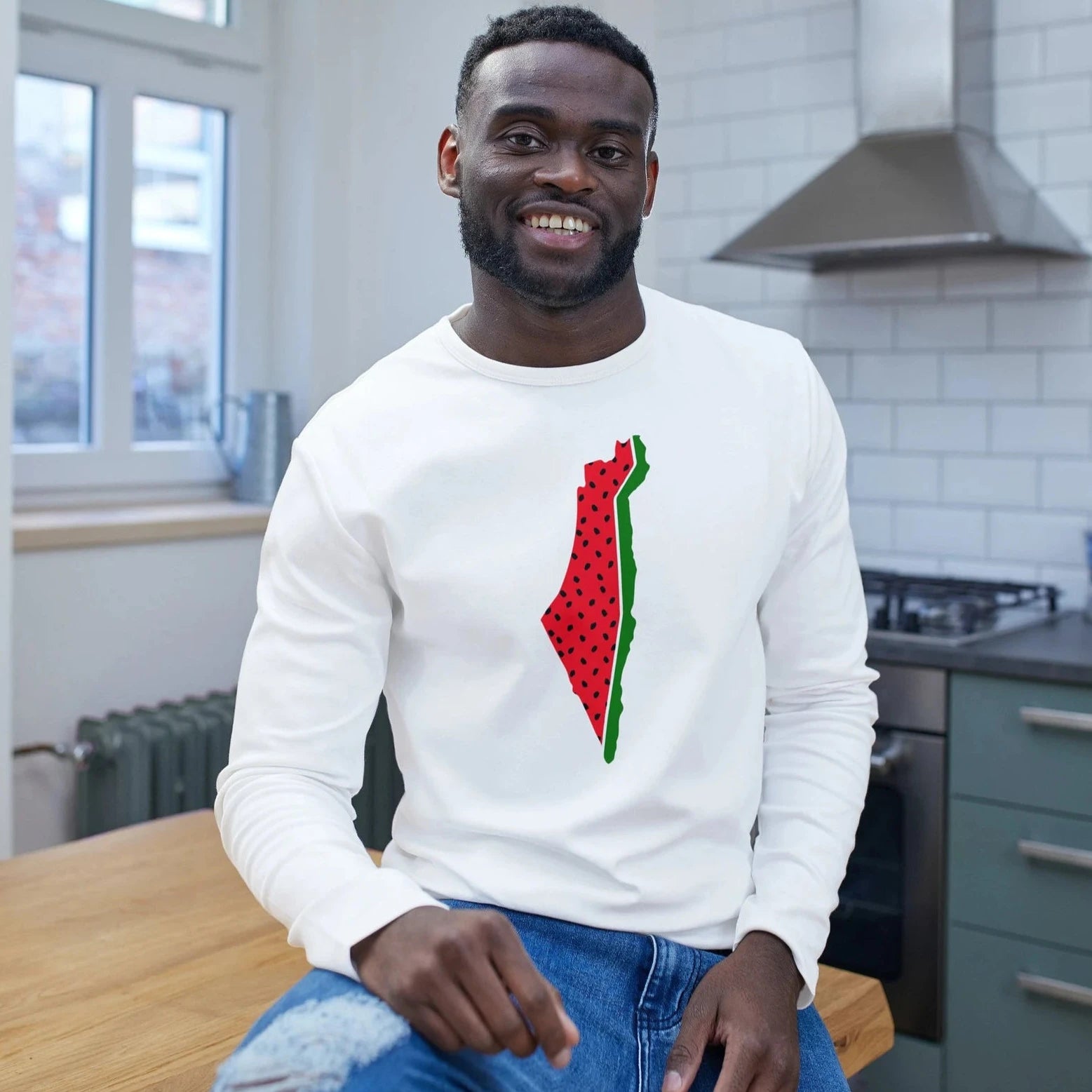 Palestine watermelon map T-Shirt, خريطة فلسطين بطيخ Sweatshirts, Unisex Hoodie, Tote Bag, Freedom Watermelon, Free Palestine, Gaza, Ramadan