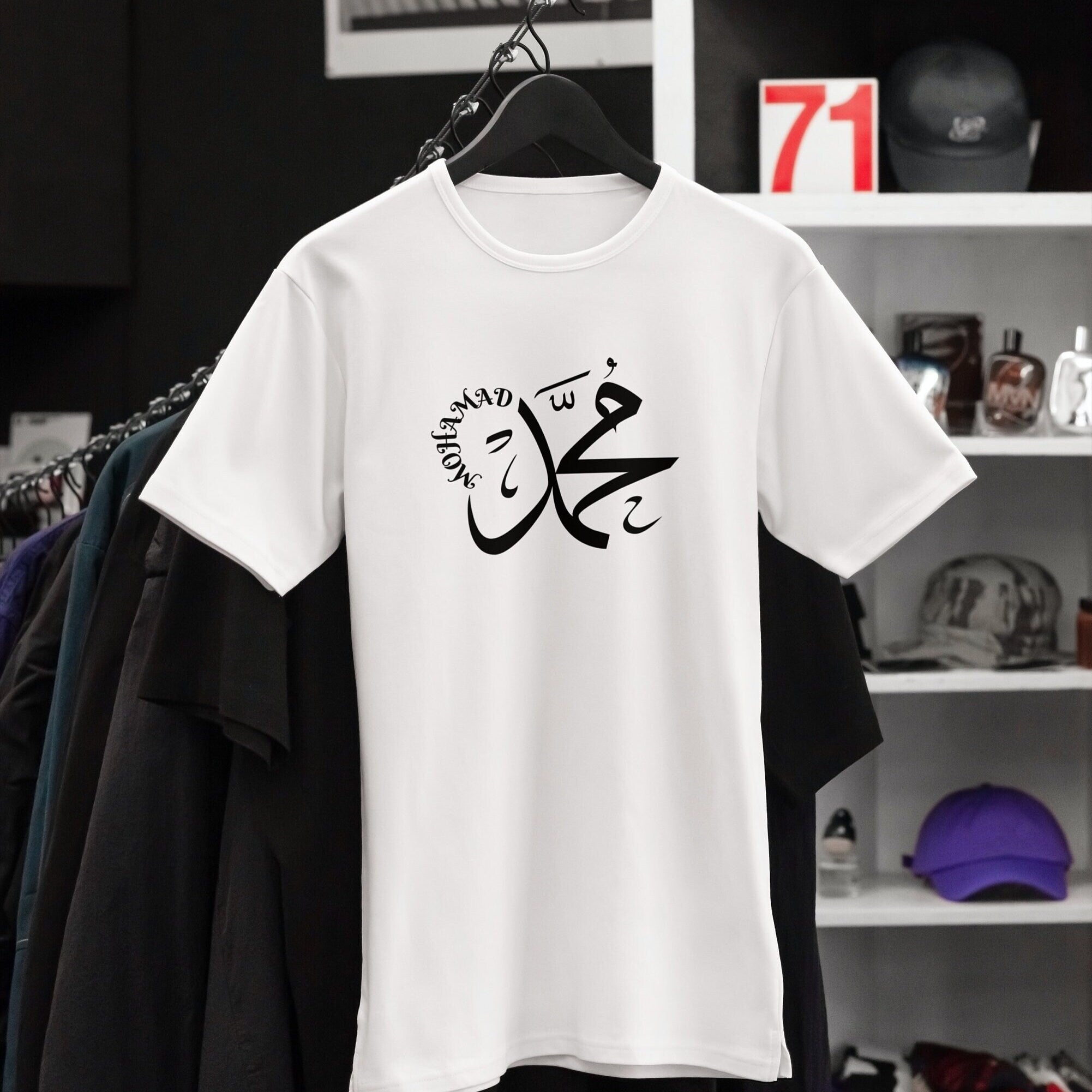 Customized Arabic Calligraphy, Your Name/any word In Arabic Custom Printed T-Shirt, Personalized T-shirt, Gifts for Kids, Men, Women, Unisex
