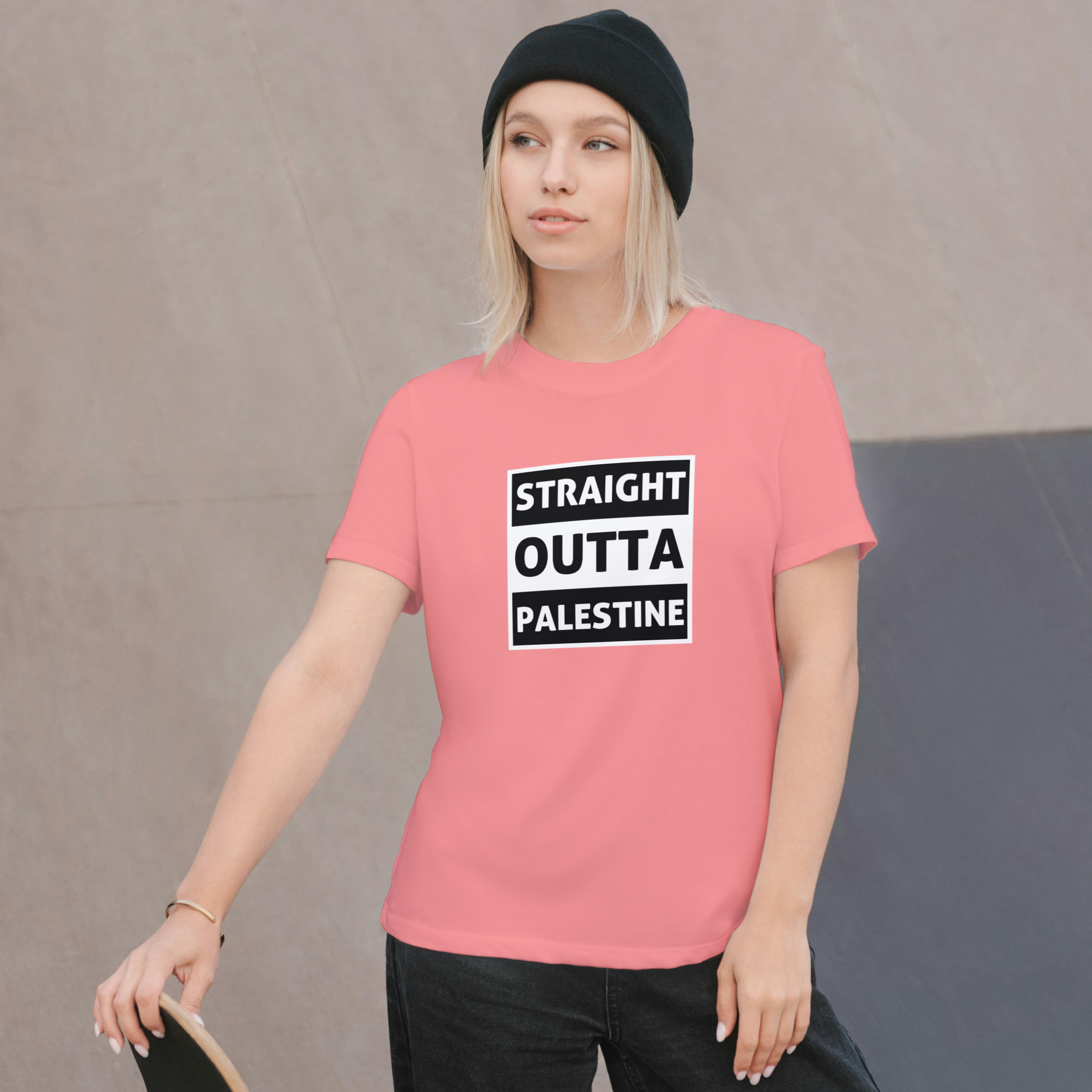 Straight OUTTA Palestine Shirt, Falasteen Shirt, Unisex فلسطين Shirts, Proud Palestinian, Palestine On Display, Put Palestine on the Map