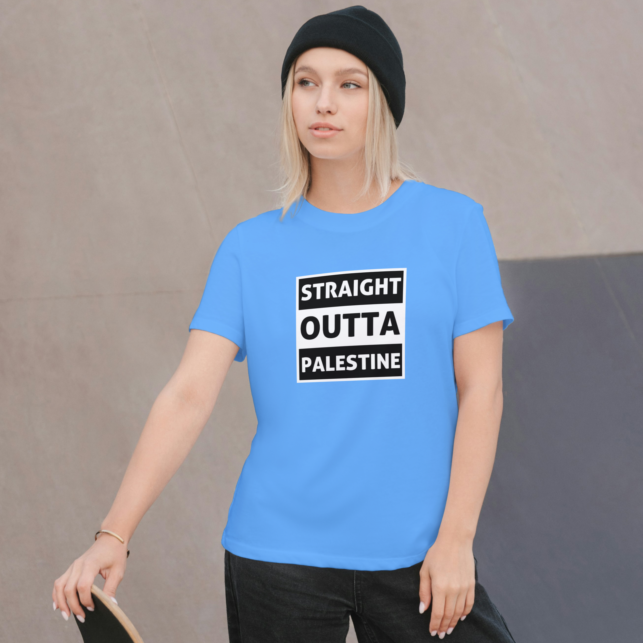 Straight OUTTA Palestine Shirt, Falasteen Shirt, Unisex فلسطين Shirts, Proud Palestinian, Palestine On Display, Put Palestine on the Map