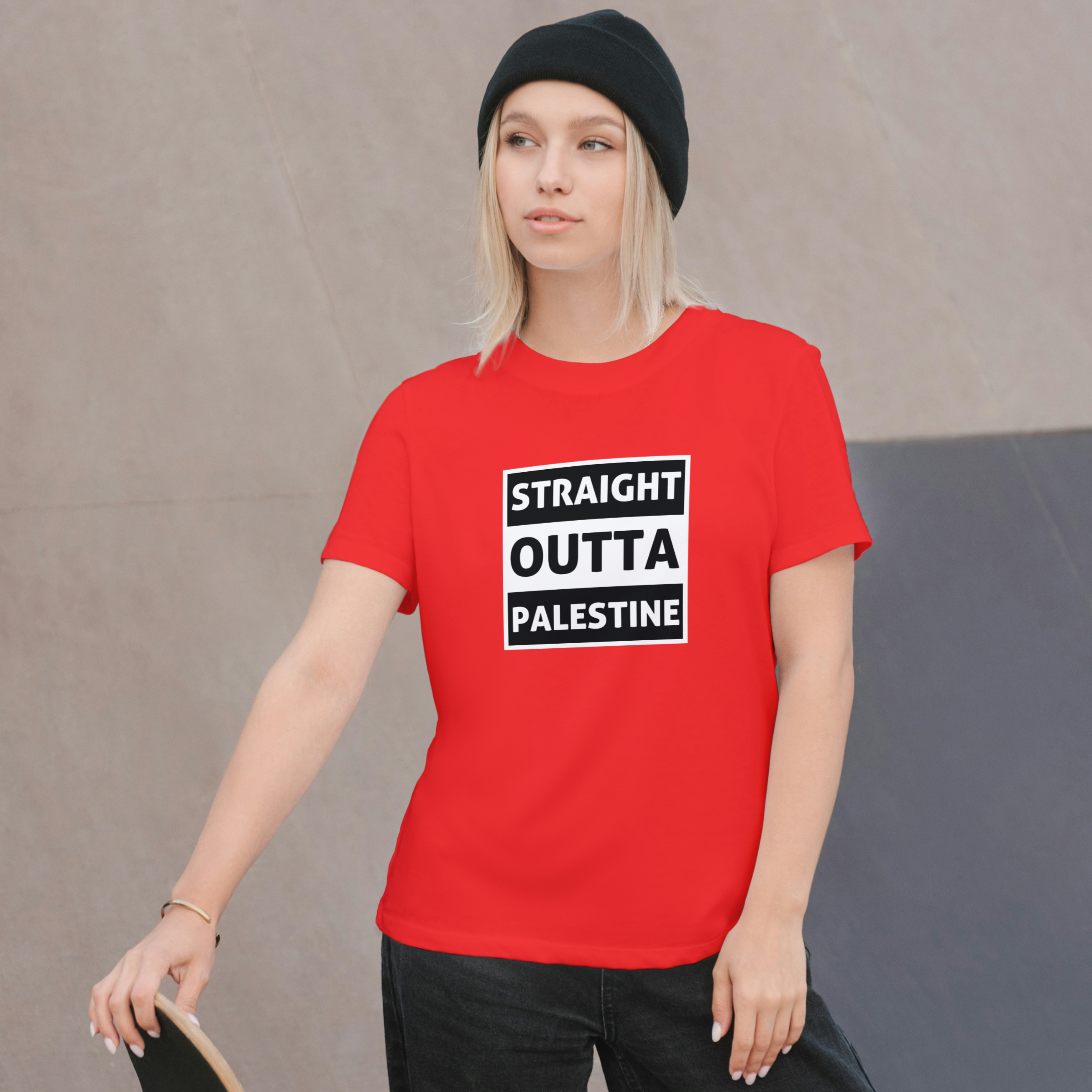 Straight OUTTA Palestine Shirt, Falasteen Shirt, Unisex فلسطين Shirts, Proud Palestinian, Palestine On Display, Put Palestine on the Map