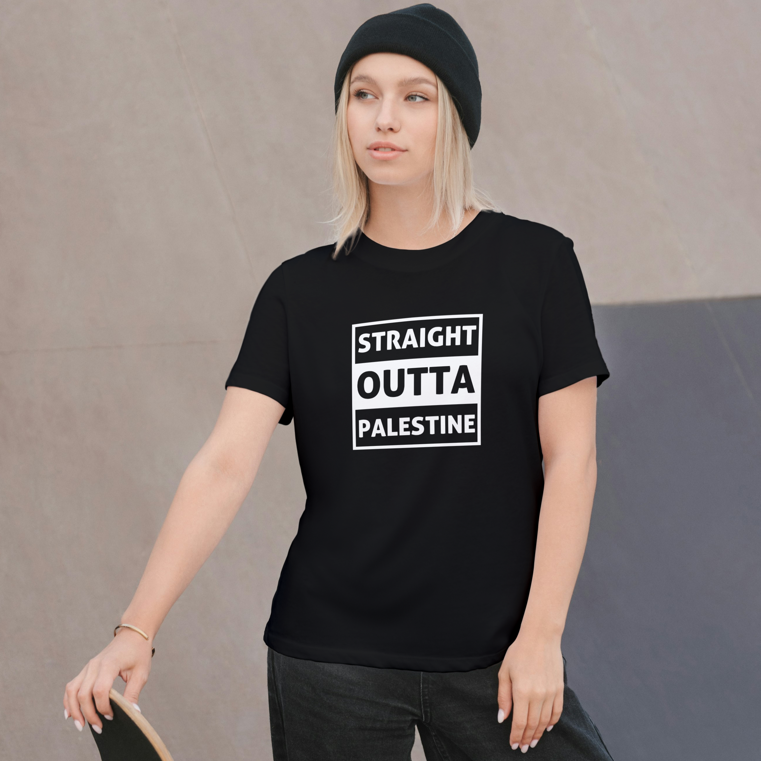 Straight OUTTA Palestine Shirt, Falasteen Shirt, Unisex فلسطين Shirts, Proud Palestinian, Palestine On Display, Put Palestine on the Map