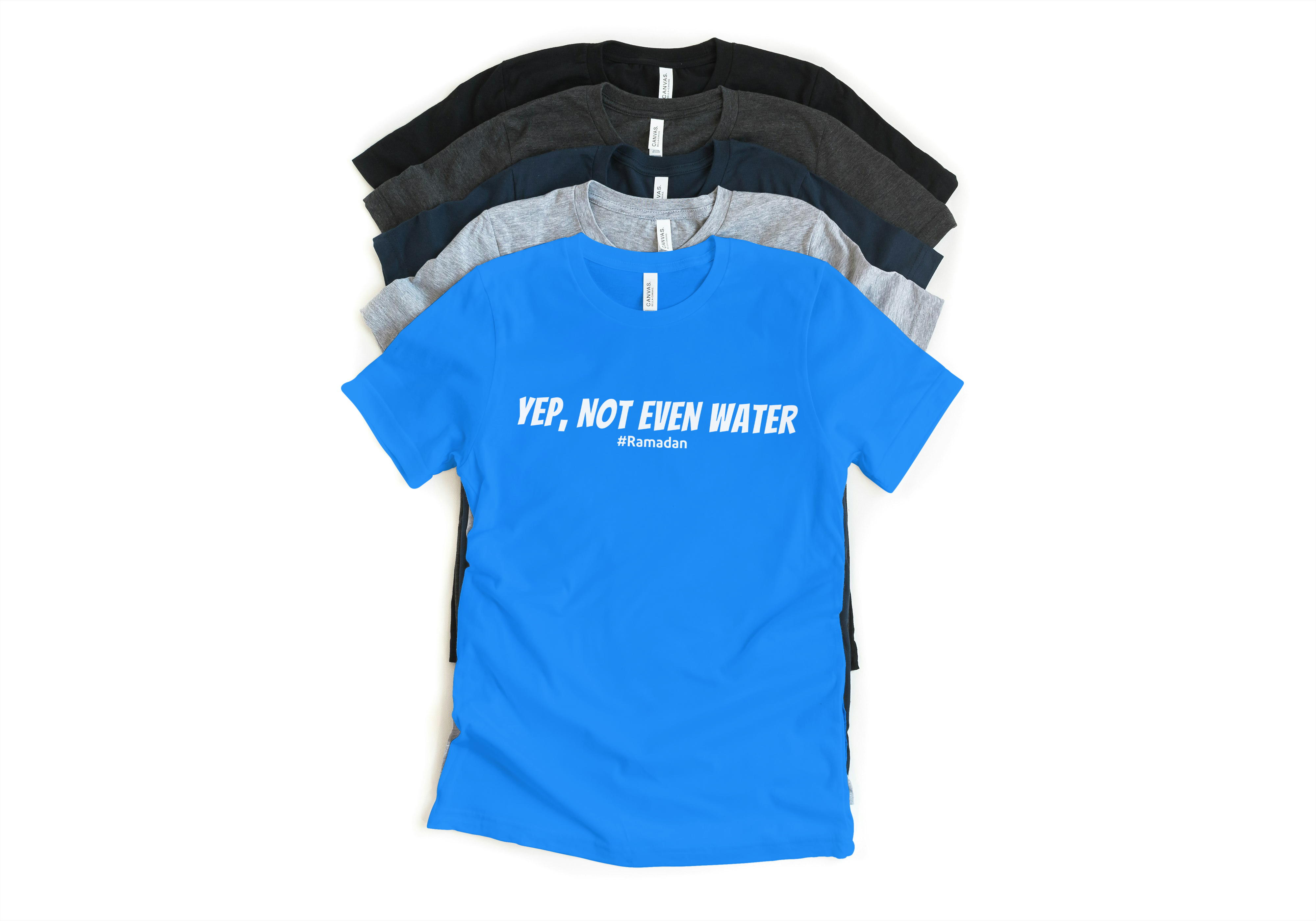 Yep, not even water Ramadan Unisex Shirt, Ramadan TShirt, Muslim Unisex Shirt, Happy Ramadan Shirt, Fasting Shirt, Ramadan Kareem Shirt