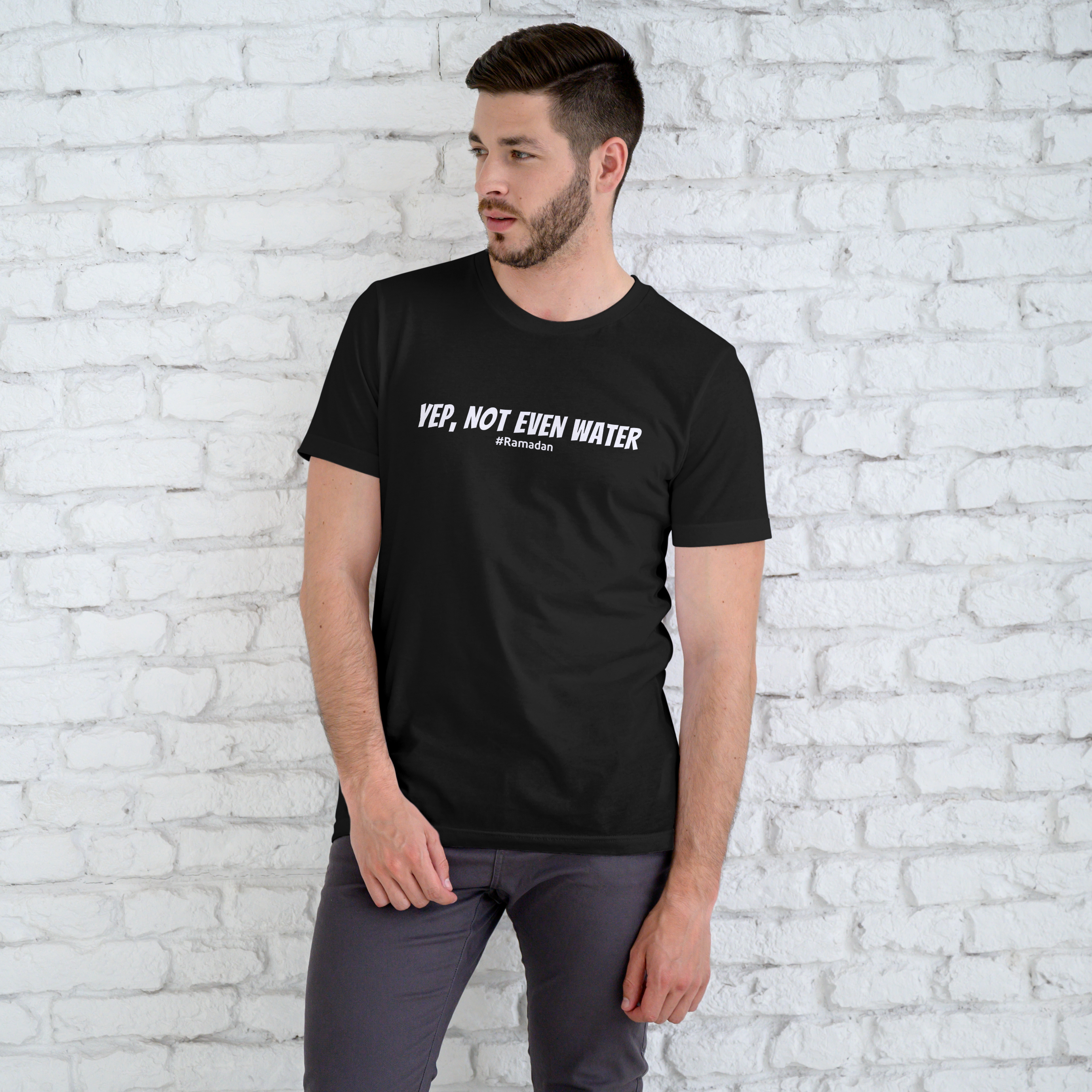 Yep, not even water Ramadan Unisex Shirt, Ramadan TShirt, Muslim Unisex Shirt, Happy Ramadan Shirt, Fasting Shirt, Ramadan Kareem Shirt